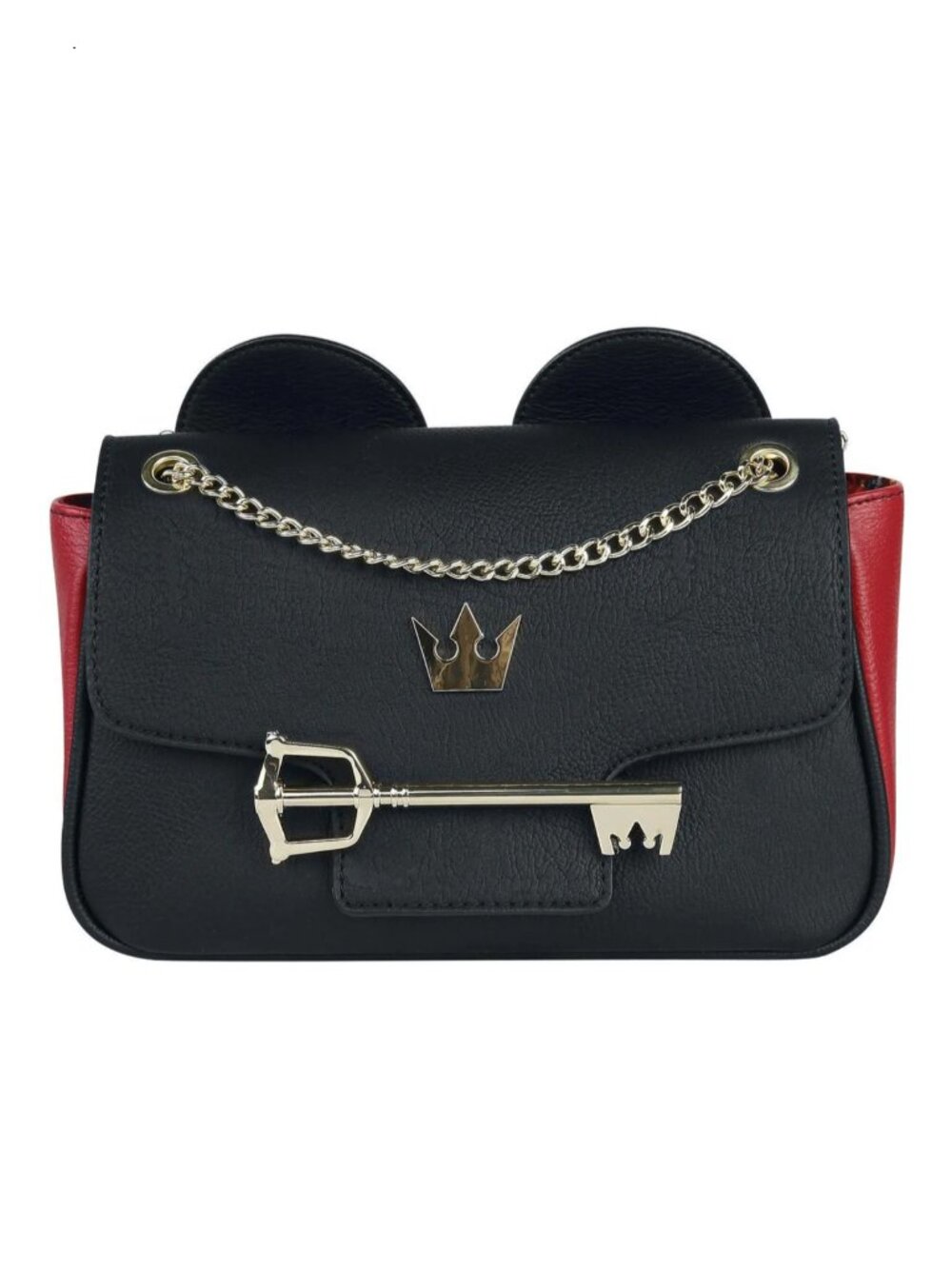 Loungefly Kingdom Hearts Mickey Mouse Key Crossbody Bag Purse Rare